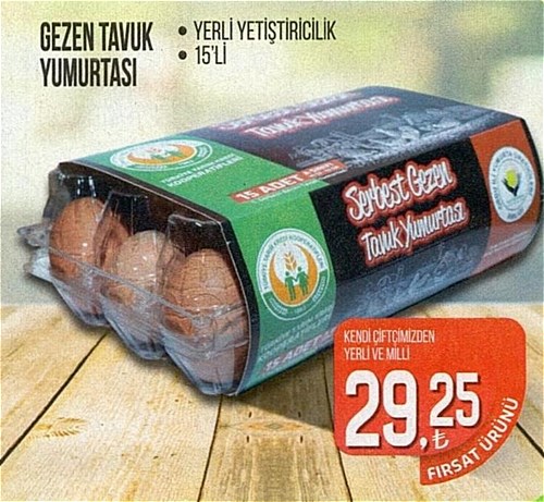 Tarım Kredi Birlik Gezen Tavuk Yumurtası 15'li image