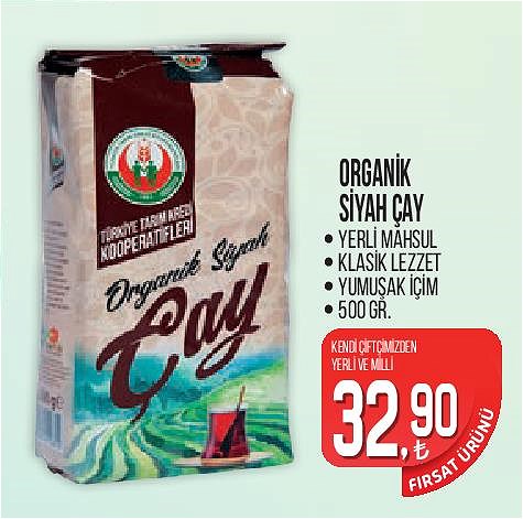 Tarım Kredi Birlik Organik Siyah Çay 500 gr image