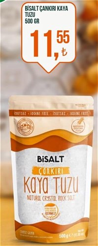 Bisalt Çankırı Kaya Tuzu 500 gr image