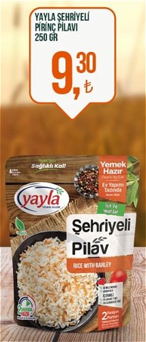 Yayla Şehriyeli Pirinç Pilavı 250 gr image