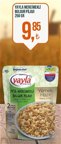 Yayla Mercimekli Bulgur Pilavı 250 gr image