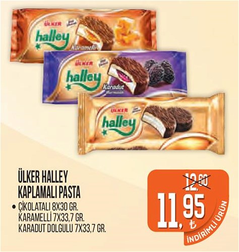 Ülker Halley Kaplamalı Pasta Çeşitleri image