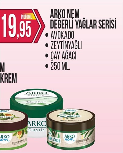 Arko Nem Değerli Yağlar Serisi 250 ml image