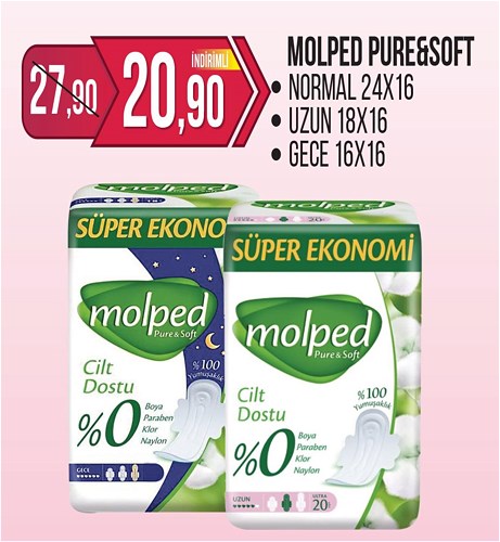 Molped Pure&Soft Çeşitleri image