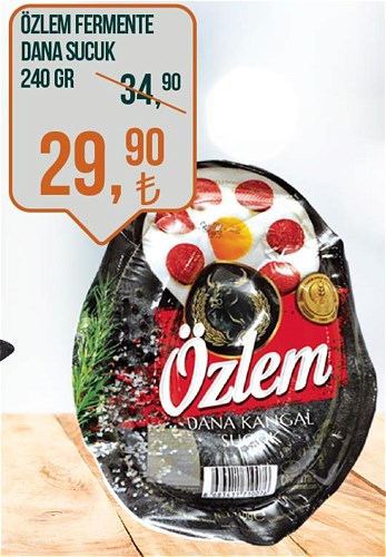 Özlem Fermente Dana Sucuk 240 gr image