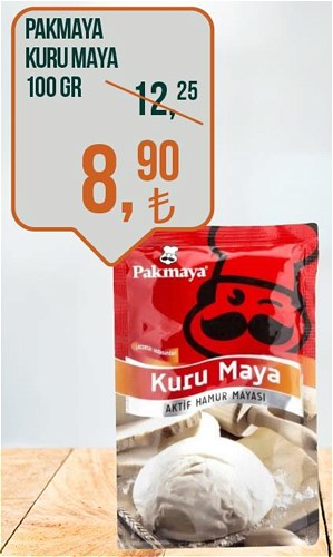Pakmaya Kuru Maya 100 gr image