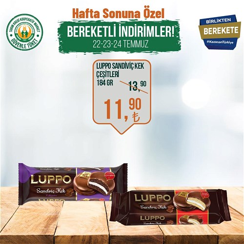 Luppo Sandviç Kek Çeşitleri 184 gr image