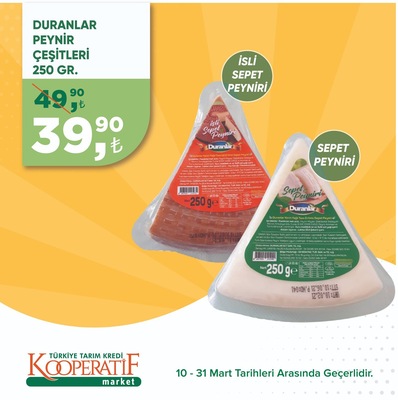 Duranlar Peynir Çeşitleri 250 gr image