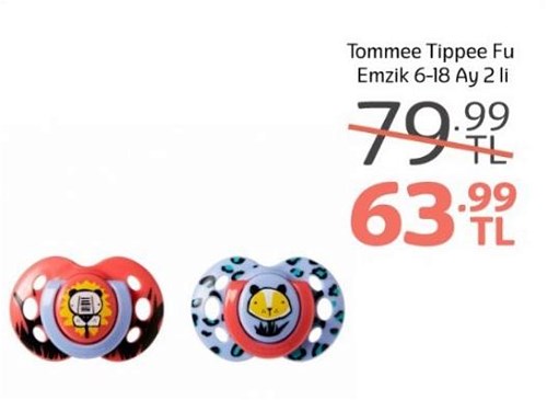 Tommee Tippee Fu Emzik 6-18 Ay 2 li image