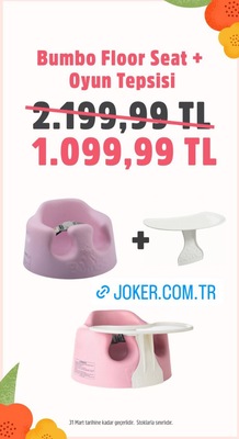 Bumbo Floor Seat+Oyun Tepsisi image