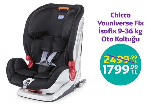 Chicco Youniverse Fix İsofix 9-36 kg Oto Koltuğu image