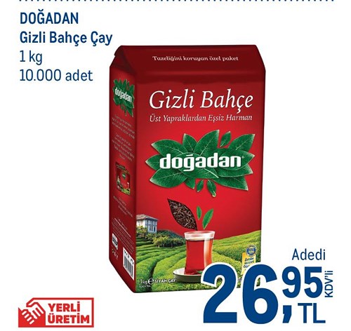 Doğadan Gizli Bahçe Çay 1 kg image