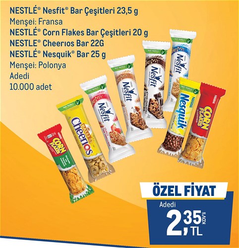 Nestle Nesfit Bar Çeşitleri/Adet image