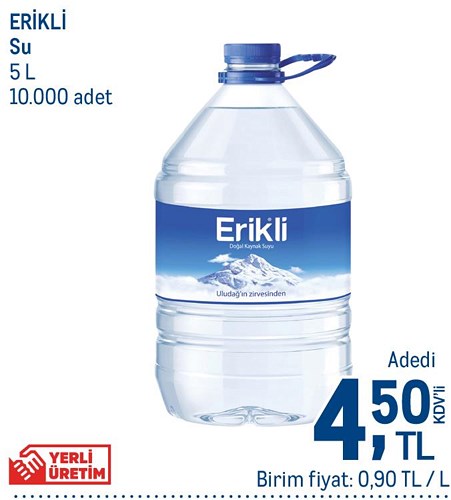 Erikli Su 5 l image