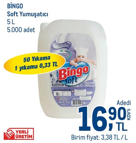 Bingo Soft Yumuşatıcı 5 l image