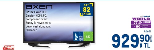 Axen 32" 82 Ekran Led image