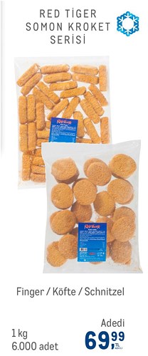 Red Tiger Somon Kroket Serisi 1 kg image