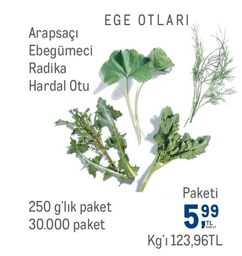 Ege Otları 250 g'lık Paket image