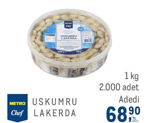 Metro Chef Uskumru Lakerda 1 kg image