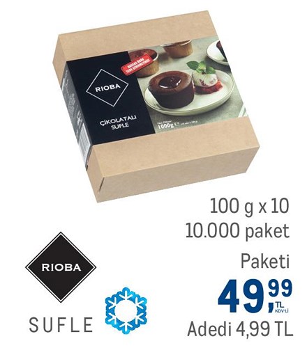 Rioba Sufle 100 g x 10 image