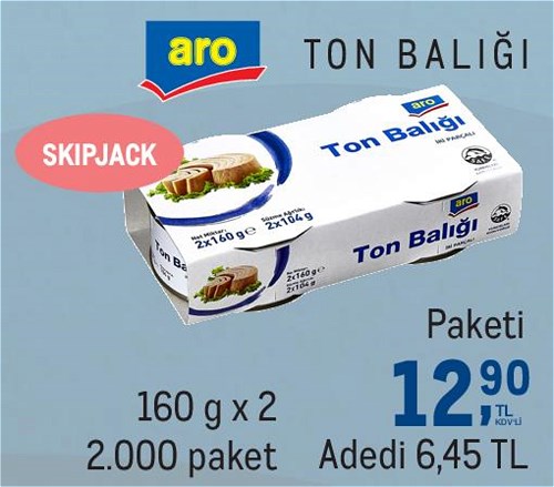 Aro Ton Balığı 160 g x 2 image