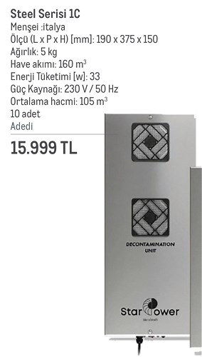 Steel Serisi 1C 230 V/50 Hz image