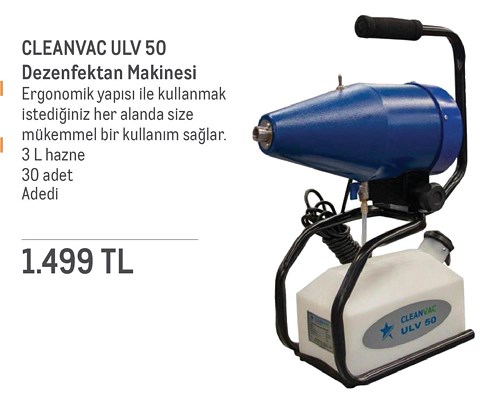 Cleanvac ULV 50 Dezenfektan Makinesi image
