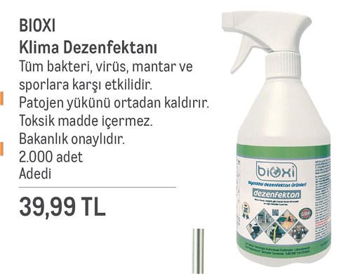 Bioxi Klima Dezenfektanı image