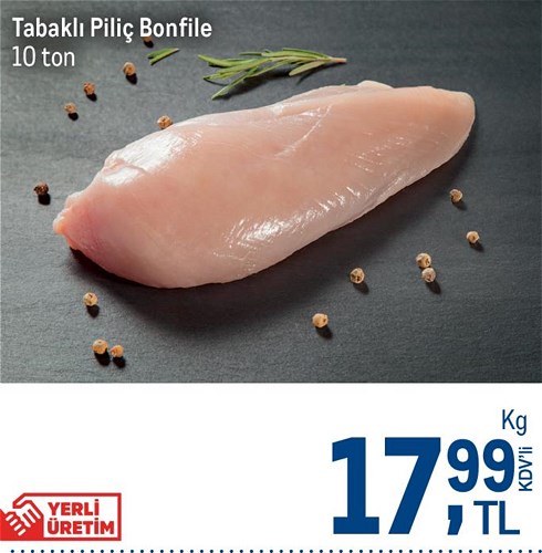 Tabaklı Piliç Bonfile kg image