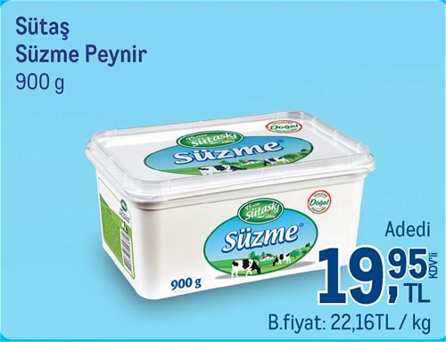 Sütaş Süzme Peynir 900 g image