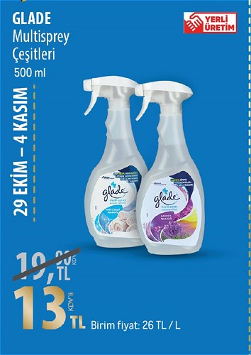 Glade Multisprey Çeşitleri 500 ml image
