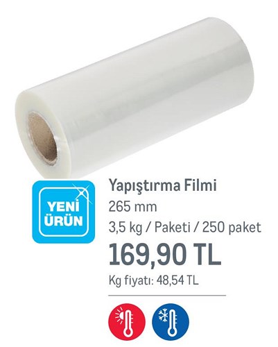 Yapıştırma Filmi 265 mm 3,5 kg image
