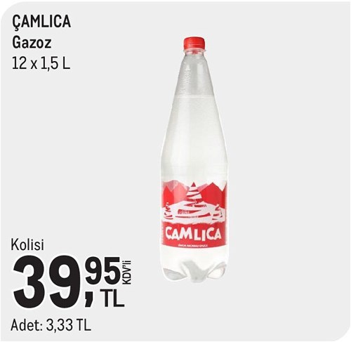 Çamlıca Gazoz 12x1,5 l image