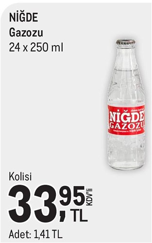 Niğde Gazozu 24x250 ml image