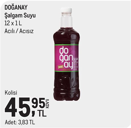 Doğanay Şalgam Suyu 12x1 l image