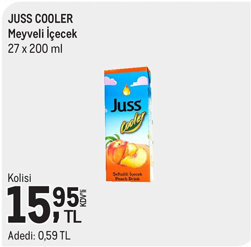 Juss Cooler Meyveli İçecek 27x200 ml image