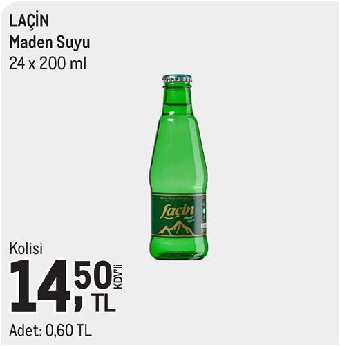 Laçin Maden Suyu 24x200 ml image