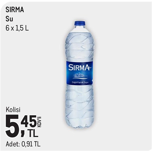 Sırma Su 6x1,5 l image