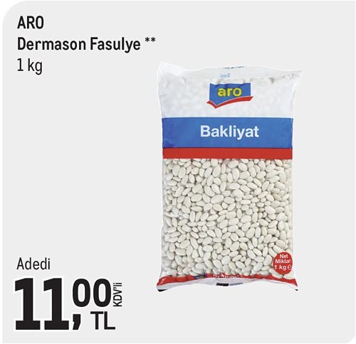 Aro Dermason Fasulye 1 kg image