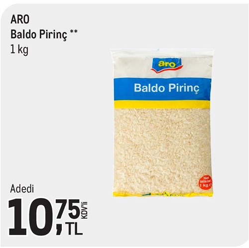 Aro Baldo Pirinç 1 kg image