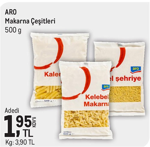 Aro Makarna Çeşitleri 500 g image