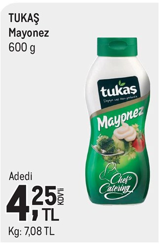 Tukaş Mayonez 600 g image