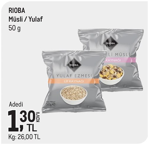 Rioba Müsli/Yulaf 50 g image