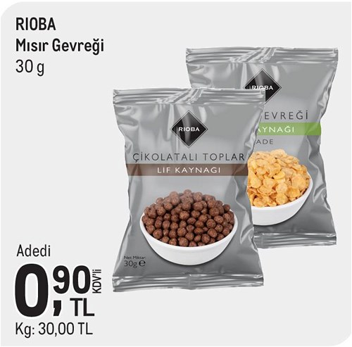 Rioba Mısır Gevreği 30 g image