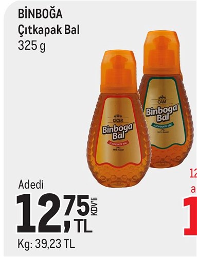 Binboğa Çıtkapak Bal 325 g image