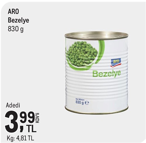 Aro Bezelye 830 g image