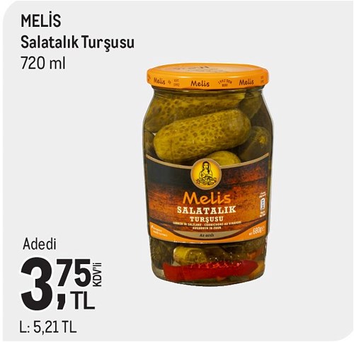 Melis Salatalık Turşusu 720 ml image