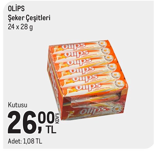 Olips Şeker Çeşitleri 24x28 g image