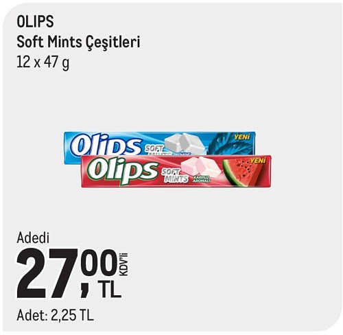 Olips Soft Mints Çeşitleri 12x47 g image