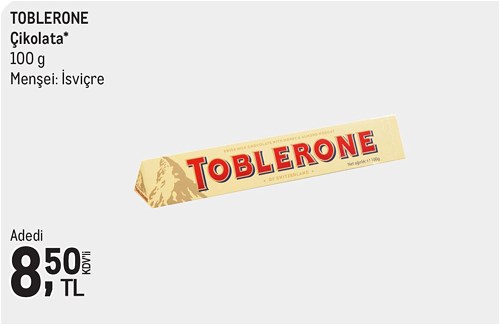 Toblerone Çikolata 100 g image